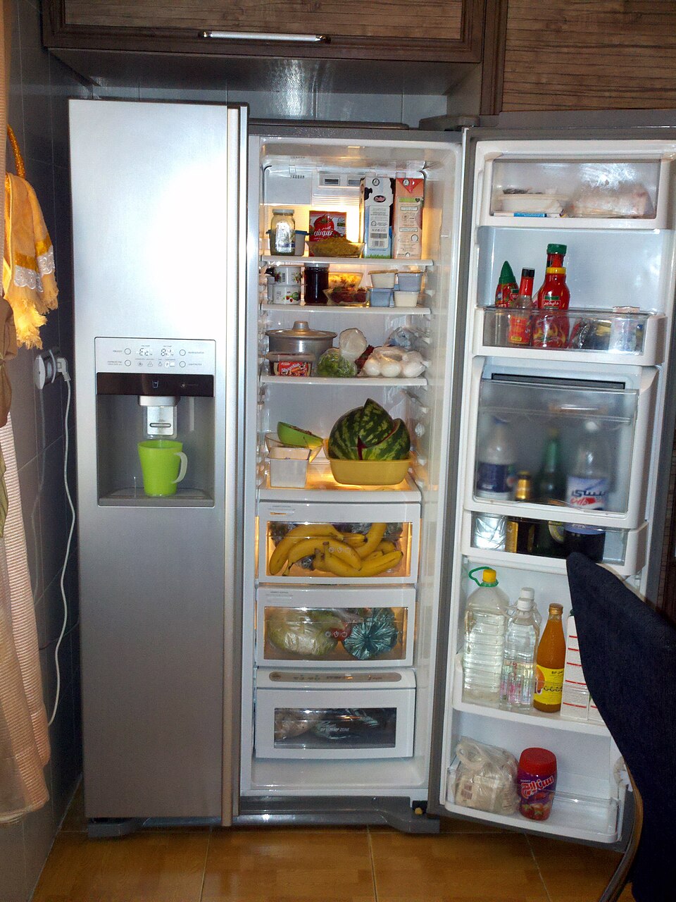 یخچال ساید ال‌جی — LG Side-by-Side Refrigerator